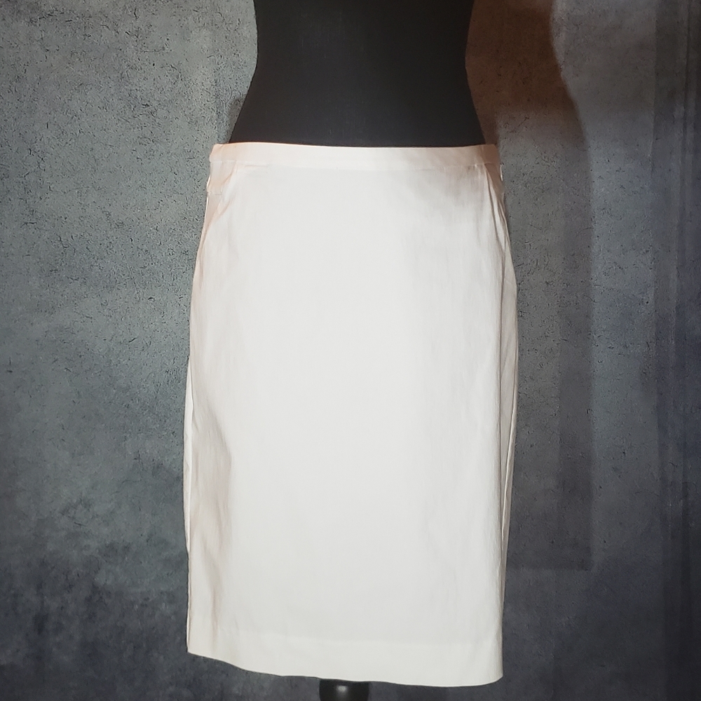 The Limited White Pencil Skirt Size 8